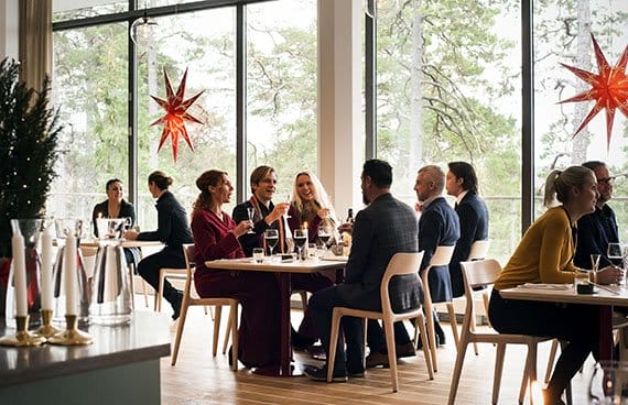 Klassiskt julbord på Artipelag