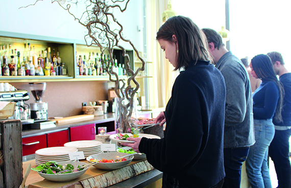 Buffé i Artipelag Restaurang