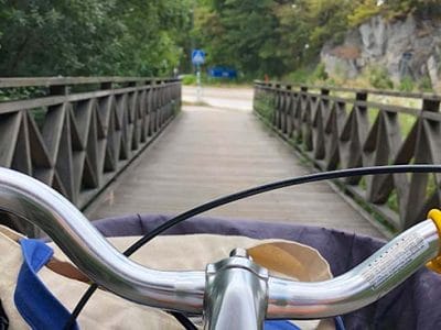 Cykelväg från Slussen