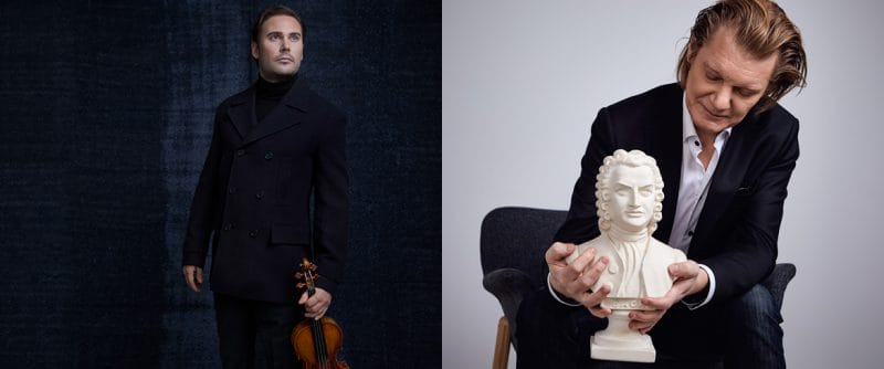 Bildcollage med Christian Svarfvar och Johan Ullén