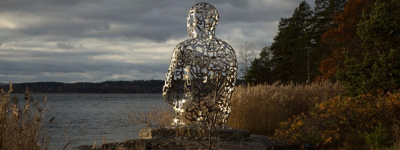 Skulptur i natur på Artipelag
