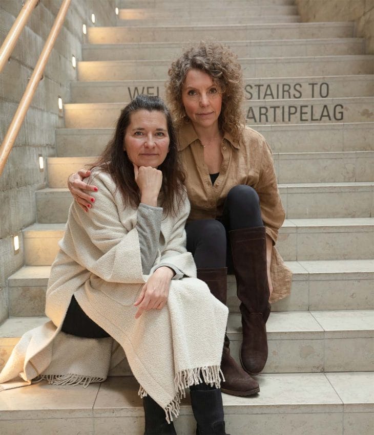 Foto av initiativtagarna Susanne Engren och Cecilia Eliasson