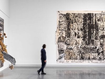 Foto inifrån utställningen Anselm Kiefer – Essence-Eksistence