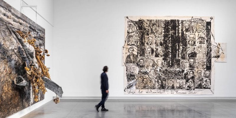 Foto inifrån utställningen Anselm Kiefer – Essence-Eksistence