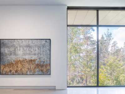 Installationsvy inifrån utställningen Anselm Kiefer – Essence-Eksistence