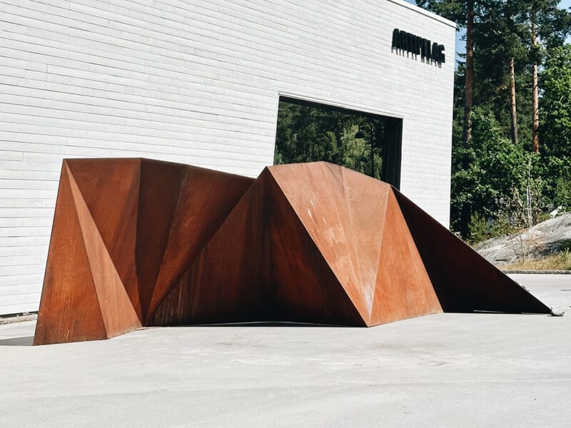 Verket Crossroads av konstnären Matías Di Carlo