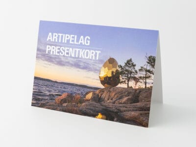 Produktbild på Artipelags presentkort.