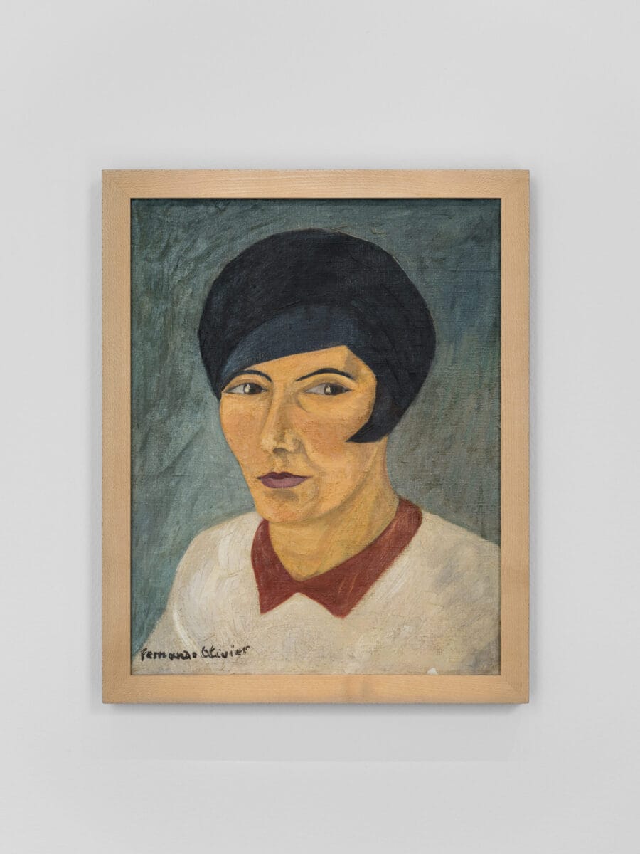 Verk av Fernande Olivier, Portrait de femme, ca 1920–1929. Private collection, France.