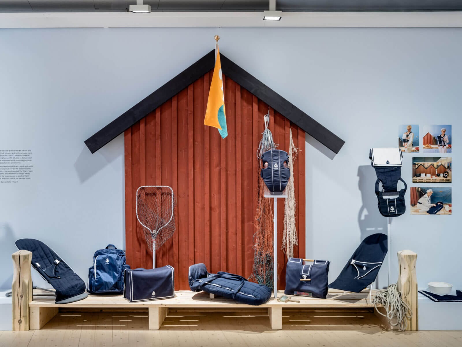 Utställningsvy över utställningen Mitt kreativa liv