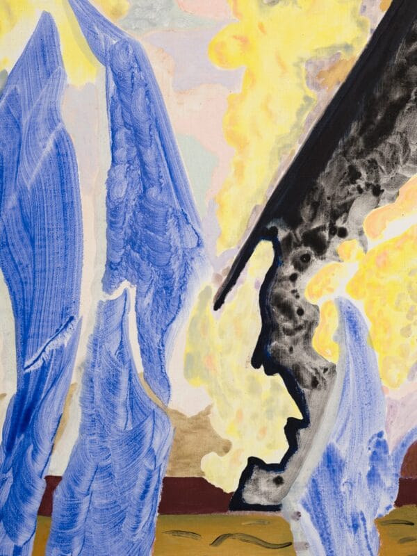 Gravel flowers, 2024, detalj.