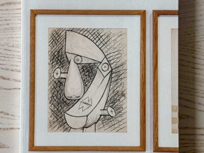 Utställningskatalog för utställningen Muserna som inspirerade och utmanade Picasso.