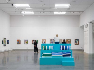 Installation view Muserna, Artipelag. Works: Lydia Corbett, née Sylvette David.