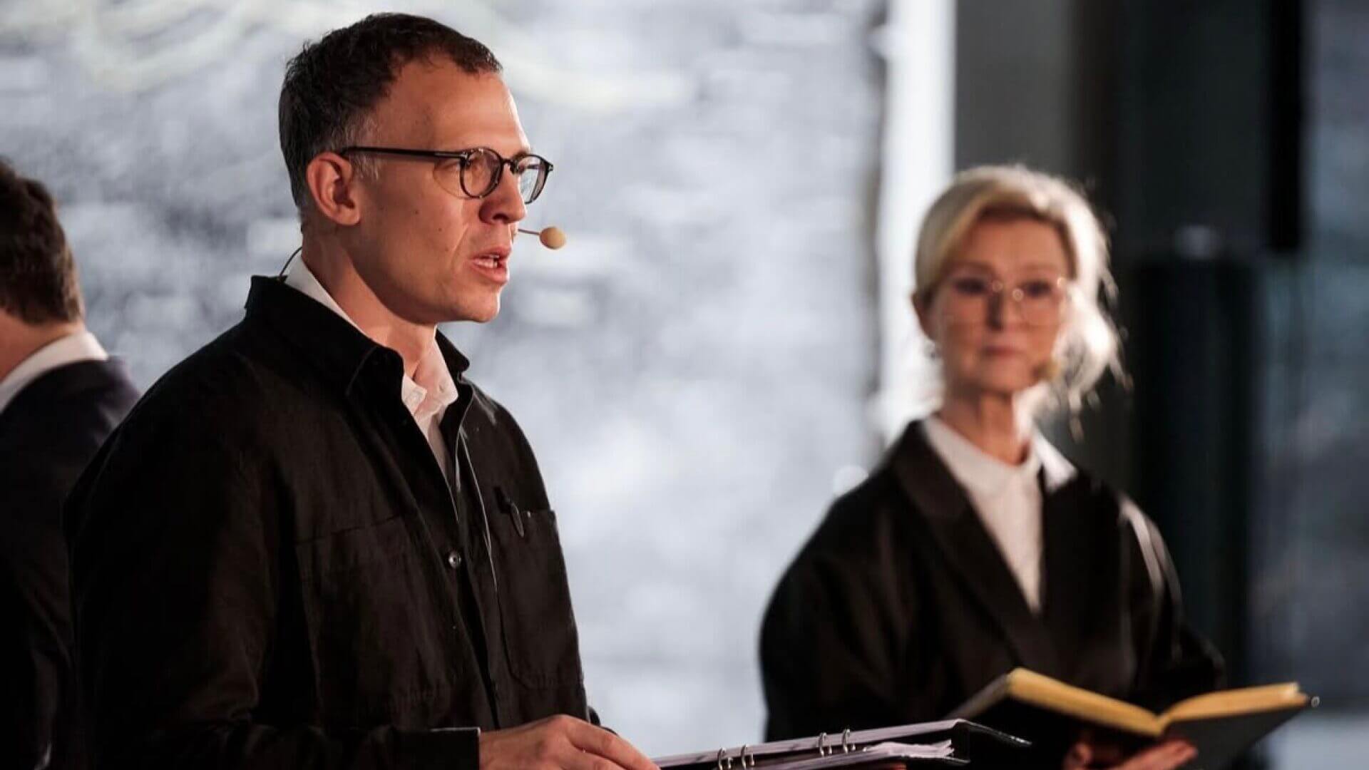 Hannes Meidal och Lena Endre