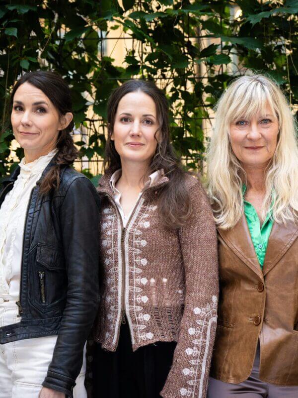 Lisa Långbacka, Lisa Rydberg och Lena Willemark.